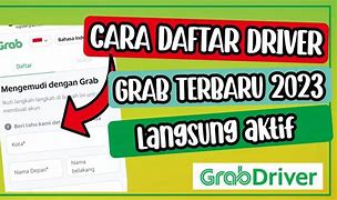 Daftar Driver Grab Car Tanpa Mobil